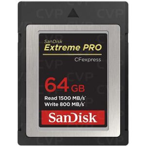 SanDisk Cfexpress Extreme Pro 64 Gb Hukommelseskort