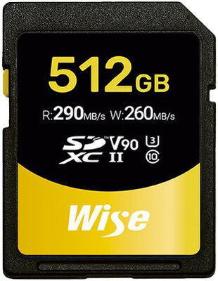 Wise SDXC UHS-II V90 512GB