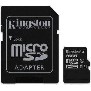 Kingston Technology Canvas Select 16 Go MicroSDHC UHS-I Classe 10 - Neuf