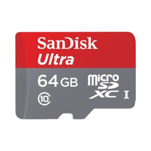 Micro SDHC Ultra 64 Go UHS-I Card avec adaptateur SD - Neuf