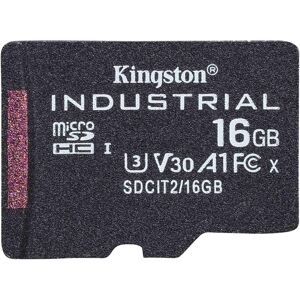 Kingston Technology Industrial 16 Go MicroSDHC UHS-I Classe 10 - Neuf