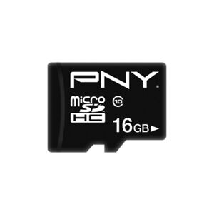PNY Performance Plus 16 Go MicroSDHC Classe 10 - Neuf