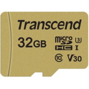 Transcend TS32GUSD500S memoire flash 32 Go MicroSDHC UHS-I Classe 10 - Neuf