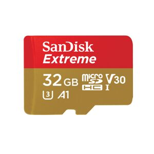 SanDisk Extreme 32 Go MicroSDHC UHS-I Classe 10 - Neuf