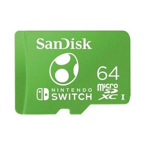 Sandisk Nintendo Switch - Carte mémoire flash - 64 Go - microSDXC UHS-I - Publicité