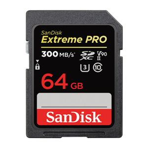 Sandisk Carte Extreme PRO SDHC UHS-Il 64GB - Publicité