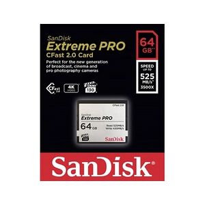 Sandisk EXTREME PRO CFAST 2.0 64Go - Publicité