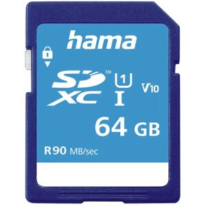 Hama 00124136 memoire flash 64 Go SDXC UHS-I Classe 10 - Neuf