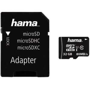 Hama microSDHC 32GB 32 Go UHS-I Classe 10 - Neuf