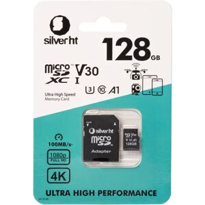 SilverHT 111573240199 memoire flash 128 Go MicroSDXC UHS-I Classe 10 - Neuf