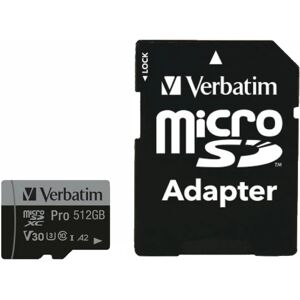 Verbatim 47046 memoire flash 512 Go MicroSDXC UHS-I Classe 10 - Neuf