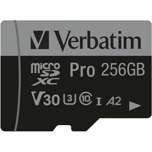 Verbatim 47045 memoire flash 256 Go MicroSDXC UHS-I Classe 10 - Neuf