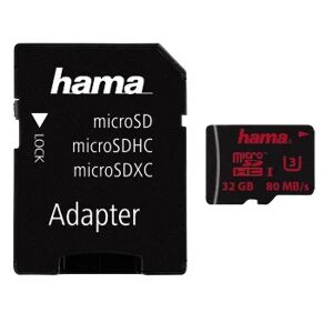 Hama 00123981 memoire flash 32 Go MicroSDHC UHS Classe 3 - Neuf