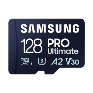 Samsung Carte microSD PRO Ultimate 128 Go avec lecteur