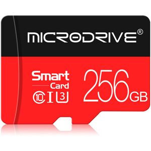 256G TF Carte mémoire Classe 10 Carte Micro SD haute vitesse Carte flash Smart Card pour enregistreur de cond