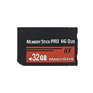 zhongsir MemoryStick Pro-HG Duo Carte mémoire PSP compatible avec appareil photo Sony PSP1000 2000 3000 32 Go - Publicité