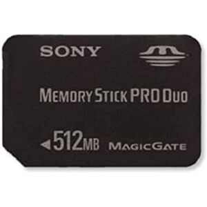 Sony Memory stick 512mo  psp - Publicité