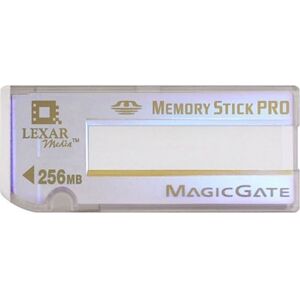 Lexar Carte Memory Stick (MS) Pro MagicGate Carte Mémoire Flash 256 Mo - Publicité