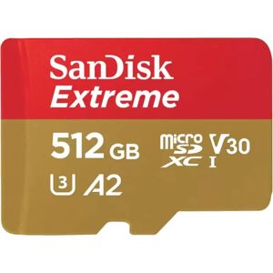 Extreme microSDXC 512 GB + SD Adapter