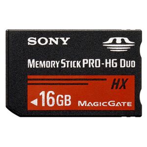 Sony Memory Stick Pro-HG Duo 16 Go HX - Publicité