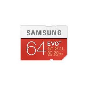 Samsung EVO+ MB-SC64D - Carte mémoire flash - 64 Go - UHS Class 1 / Class10 - SDXC UHS-I - Publicité