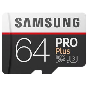 Samsung Pro Plus MB-MD64G - carte mémoire flash - 64 Go - microSDXC UHS-I - Publicité