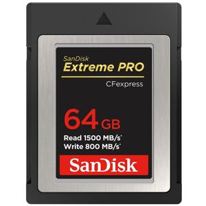 Carte SD Type B SanDisk Extreme Pro CFexpress 64 Go Noir - Publicité