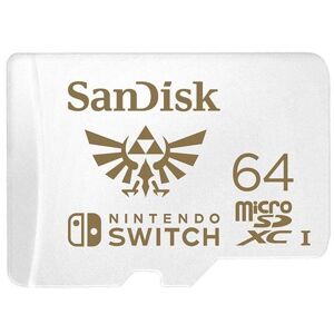 Carte mémoire microSDXC UHS-I SanDisk 64 Go pour Nintendo Switch - Publicité