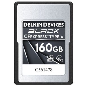 Delkin DEVICES Carte Cfexpress 160GB Black Type A