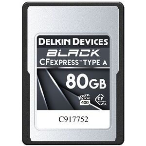 Delkin DEVICES Carte Cfexpress 80GB Black Type A