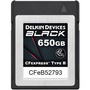 Delkin DEVICES Carte Cfexpress 650GB Black Type B