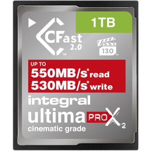 INTEGRAL Carte CFast Cinematic 1TB 550/530/S520MB/s