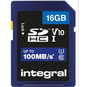 INTEGRAL Carte SDHC Ultima Pro U1 16GB (100MB/s) (Class 10)