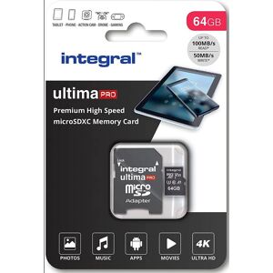 INTEGRAL Carte SD 32GB Classe 10 UHS-I V30 R100 MB/s