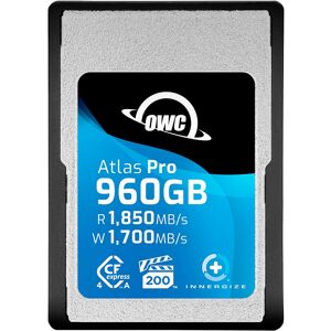 OWC Atlas Pro Carte CFexpress Type A 960GB+ Adaptateur Type B