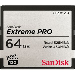 SANDISK Carte Mémoire CFAST 2.0 "Extreme Pro" 64GB VPG 130 - Publicité