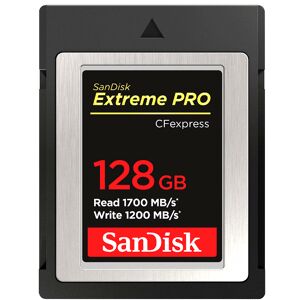 SanDisk Carte CFexpress Extreme Pro 128GB 1700/1200Mb/s