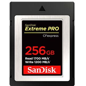SanDisk Carte CFexpress Extreme Pro 256GB 1700/1200Mb/s