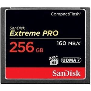 SanDisk Carte Compact Flash Extreme Pro 256GB 160 MB/s