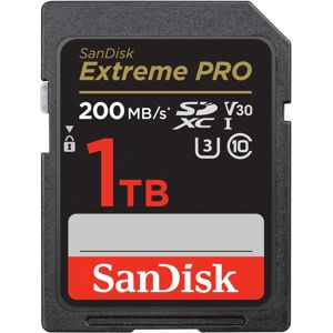 SanDisk Carte SDXC Extreme Pro 1Tb UHS-I (200MB/s)