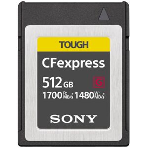 Sony Carte CFexpress Tough 512Gb R1700/W1480 Type B