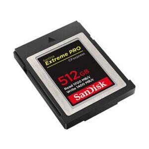 Sandisk CFExpress Type B Extreme Pro 512Gb carte mémoire - Publicité