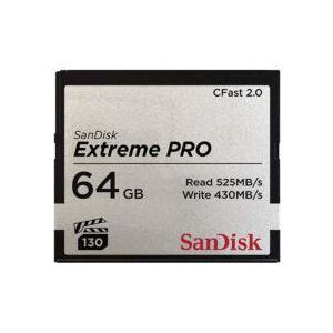 Sandisk Carte CFast 2.0 Extreme Pro - 64Gb - Publicité