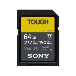 Sony Carte SD Tough série SF-M - 64Gb - Publicité