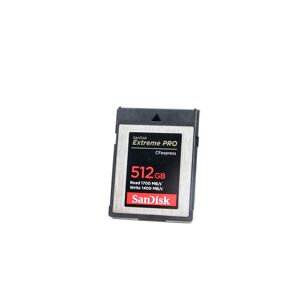 Occasion SanDisk 512Go Extreme PRO CFexpress Type B - Carte memoire CF