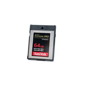 Occasion SanDisk 64GB Extreme PRO Type B Carte memoire CFexpress