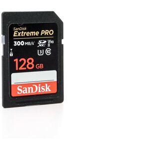 Occasion SanDisk 128Go Extreme Pro 300 MB/s UHS-II SDXC - Carte mémoire SD