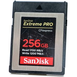 Occasion SanDisk 256GB Extreme PRO Type B - Carte memoire CF