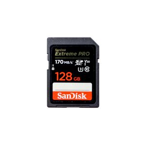 Occasion SanDisk 128Go Extreme Pro 170MB/s SDXC - Carte mémoire