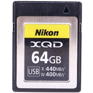 Occasion Nikon 64Go 440Mo/s - Carte memoire XQD